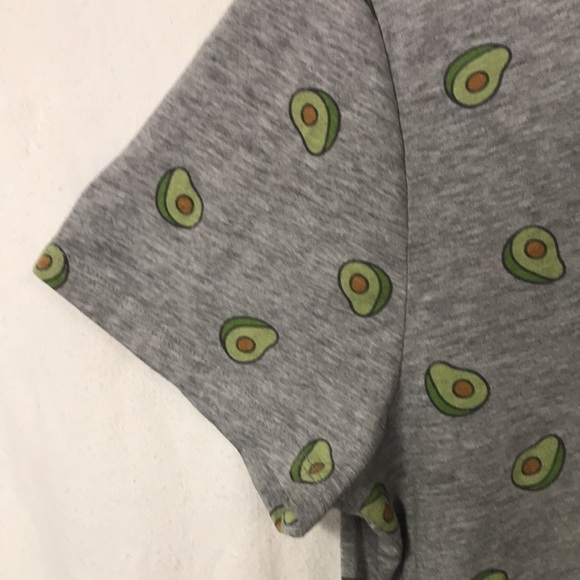 ZOE+LIV Avocado Tee XL Gray Short sleeves Make your statement! - Picture 4 of 8
